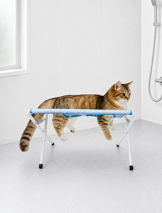 ひとりでお手入れできるグルーミングテーブル｜Shower Table【犬・猫対応】